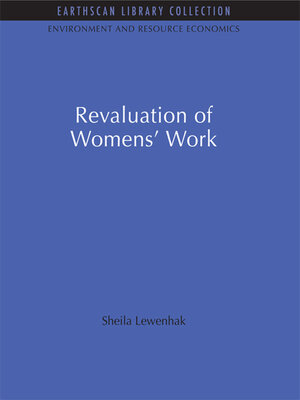 cover image of The Revaluation of Women's Work